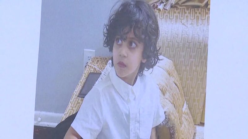 Harbe Nagi, 7, was found dead in a neighbor’s pool, two houses down from where he went...