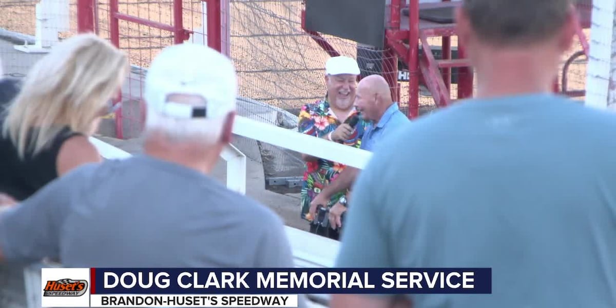 Doug Clark remembered at Huset's Speedway