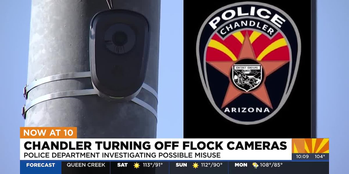 Chandler turns off Flock cameras after possible misuse