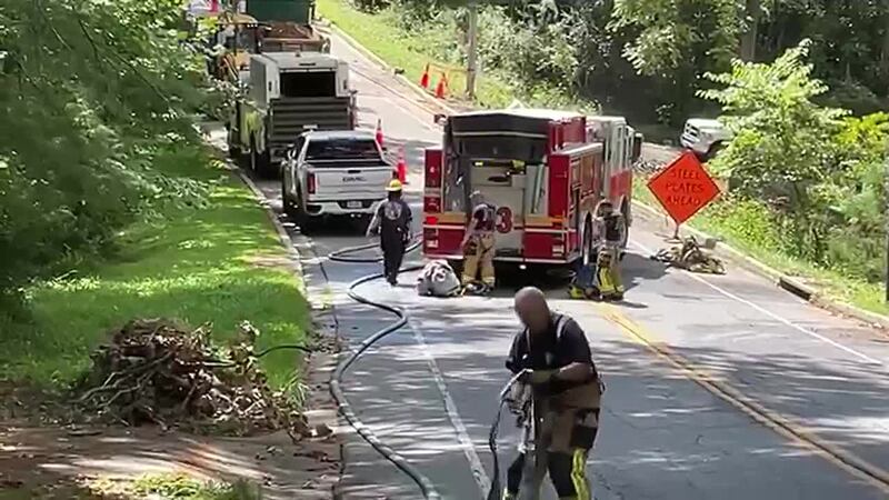 Lynchburg Fire Department crews working on the scene at the 3200 block of Cranehill Dr. in...
