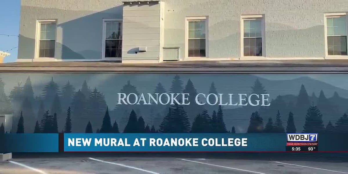 New Mural at Roanoke College