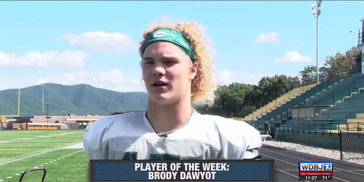 Wdbj Ffe FFE Week 1 Player of the Week: Brody Dawyot