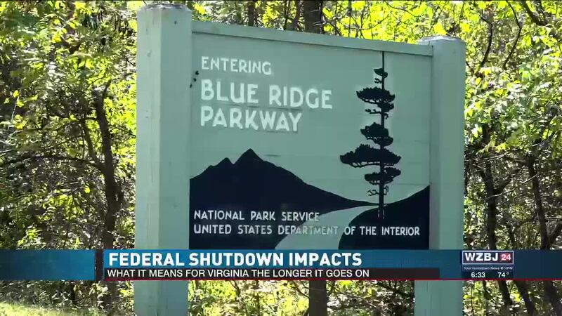 Virginia Affected By Federal Shutdown