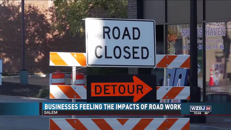 Salem Businesses Feeling the Impacts of Road Work
