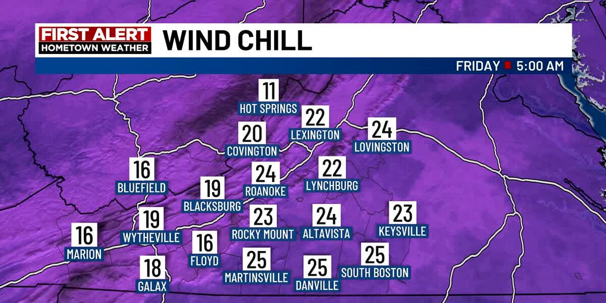 Wdbj Ffe WDBJ First Alert Hometown Weather: Thursday Noon Update