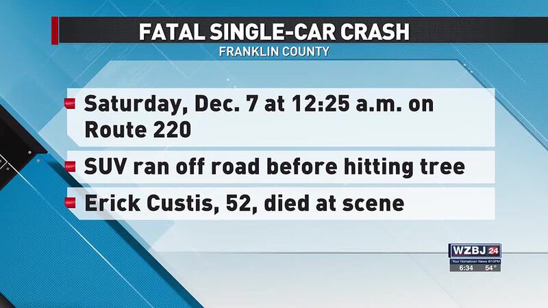 Franklin County Fatal Crash