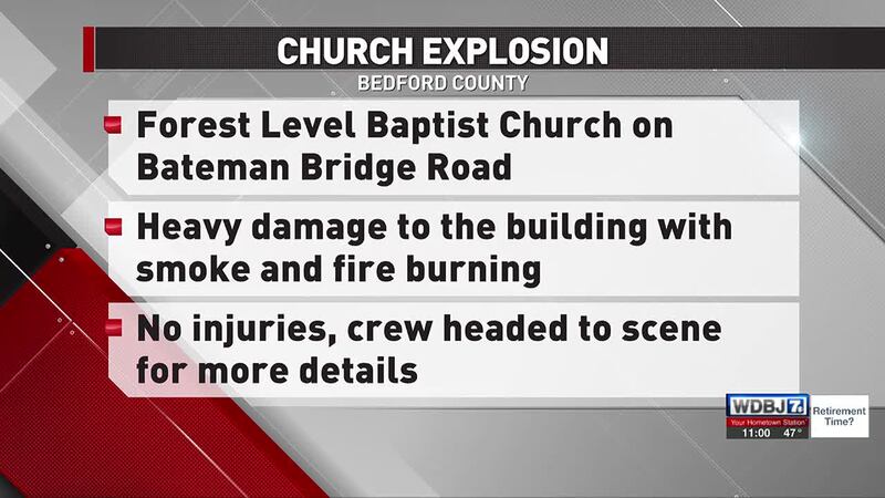 Bedford County Church Explosion