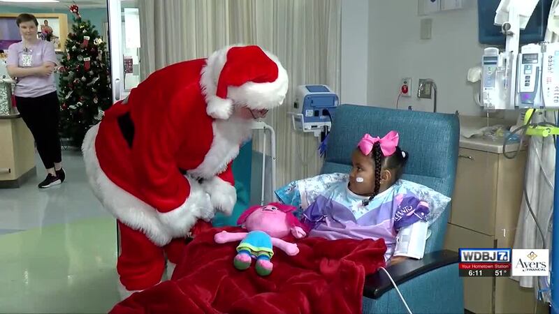 Santa Stops at Carilion