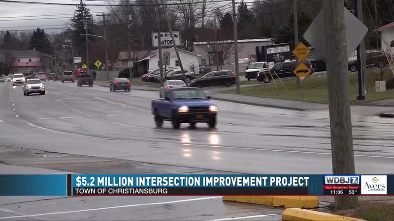 Christiansburg Council Discusses $5.2 Million Intersection Improvement Project